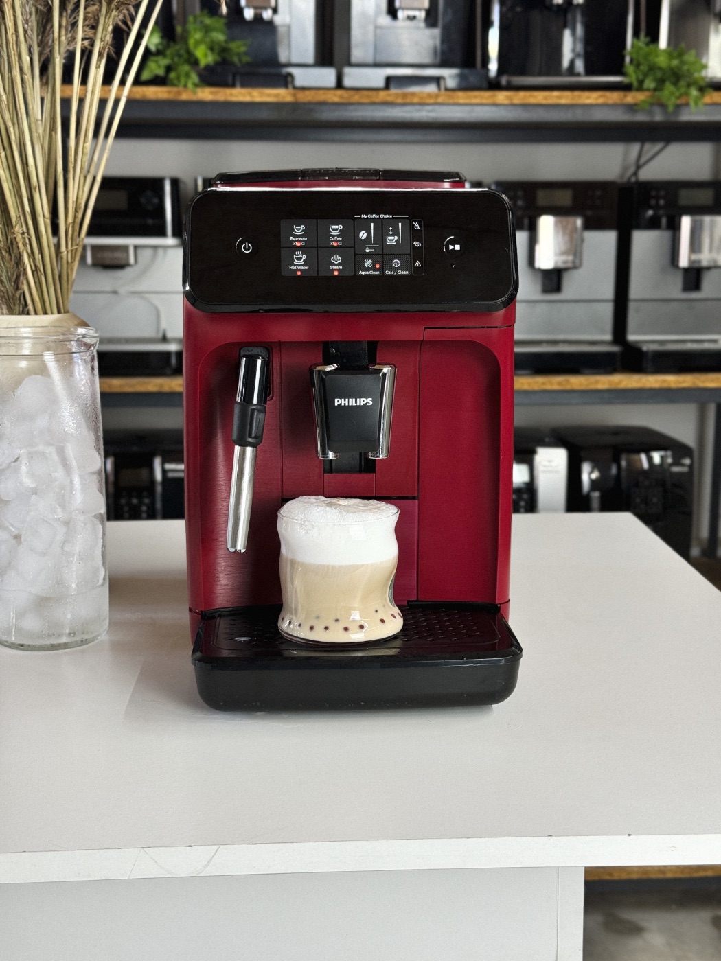 Кавомашина Philips Series 2200 / 1200 Red (Panarello) Б/У