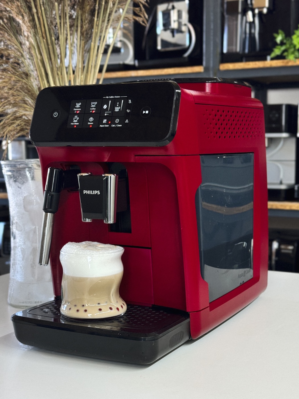 Кавомашина Philips Series 2200 / 1200 Red (Panarello) Б/У