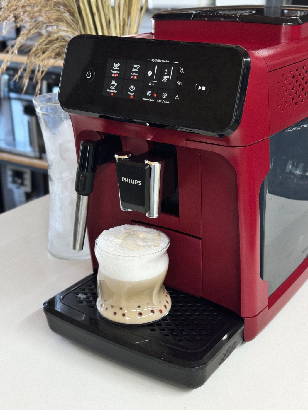 Кавомашина Philips Series 2200 / 1200 Red (Panarello) Б/У