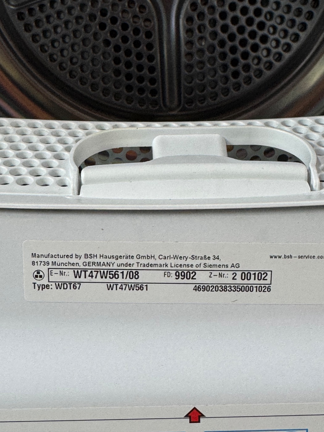 Сушильна машина Siemens iQ700 (WT47W561/08) Б/У