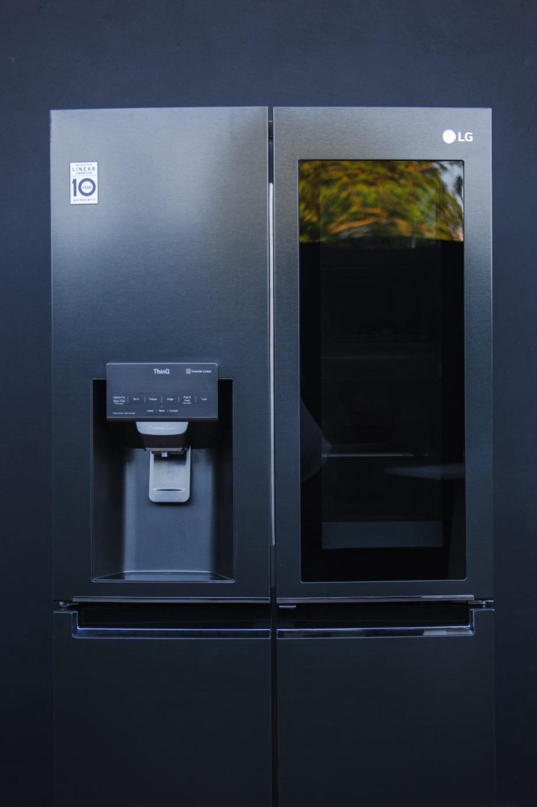 Холодильник LG GMX844MCKV (InstaView Door-in-Door) Б/У