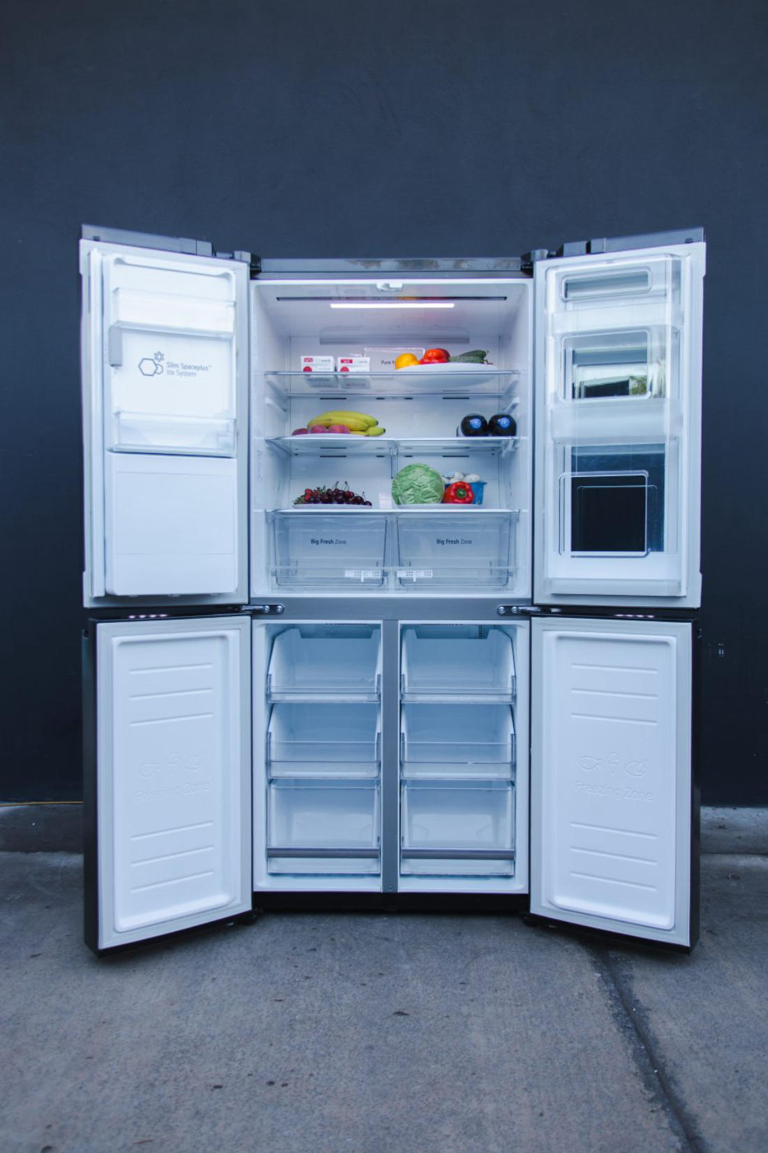 Холодильник LG GMX844MCKV (InstaView Door-in-Door) Б/У