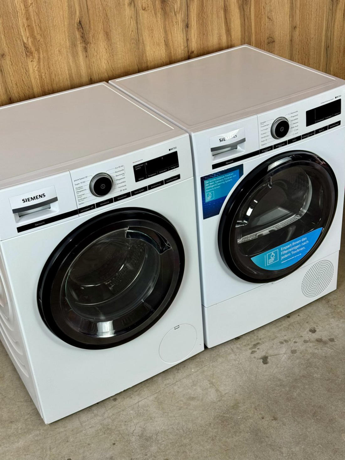 Siemens WM14VMFCB9 + WT47XMA1 (комплект) Б/У